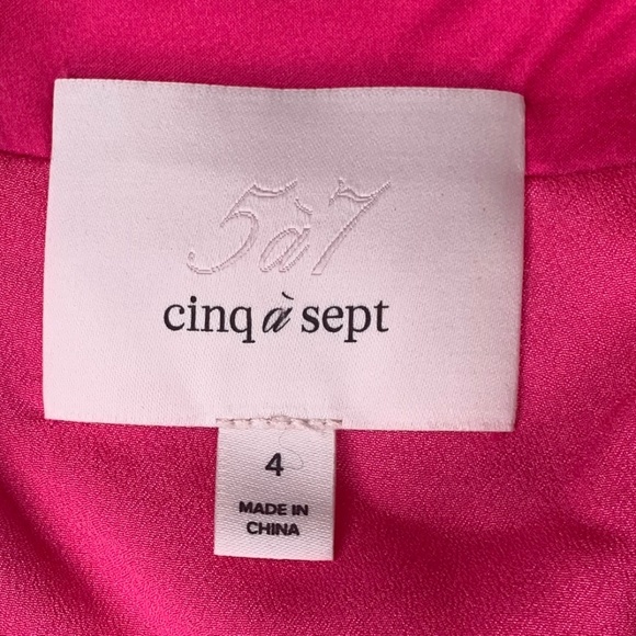 cinq a sept Layne Faux Wrap Mini Dress - Picture 4 of 14